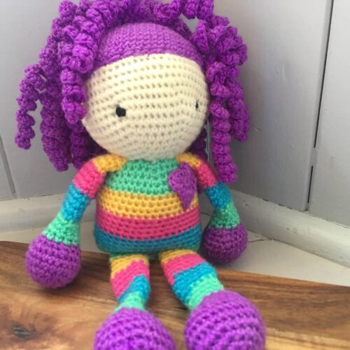Curly hair Doll CRDLPL