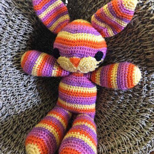 Hand stitched Rabbit Aromatherapy toy R10