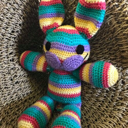Hand stitched Rabbit Aromatherapy toy R6