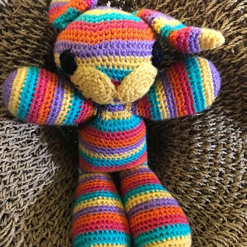 Hand stitched Rabbit Aromatherapy toy R4