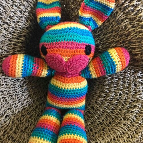 Hand stitched Rabbit Aromatherapy toy R5