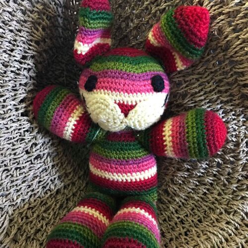 Hand stitched Rabbit Aromatherapy toy R9